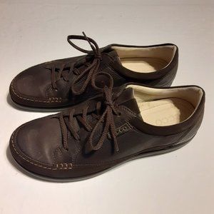 Ecco Women's Cayla Leather Suede Comfort Sneakers EU 41 US 9.5
